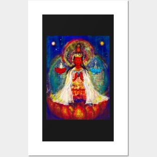 Rainbow Aura Pandaravasini Posters and Art